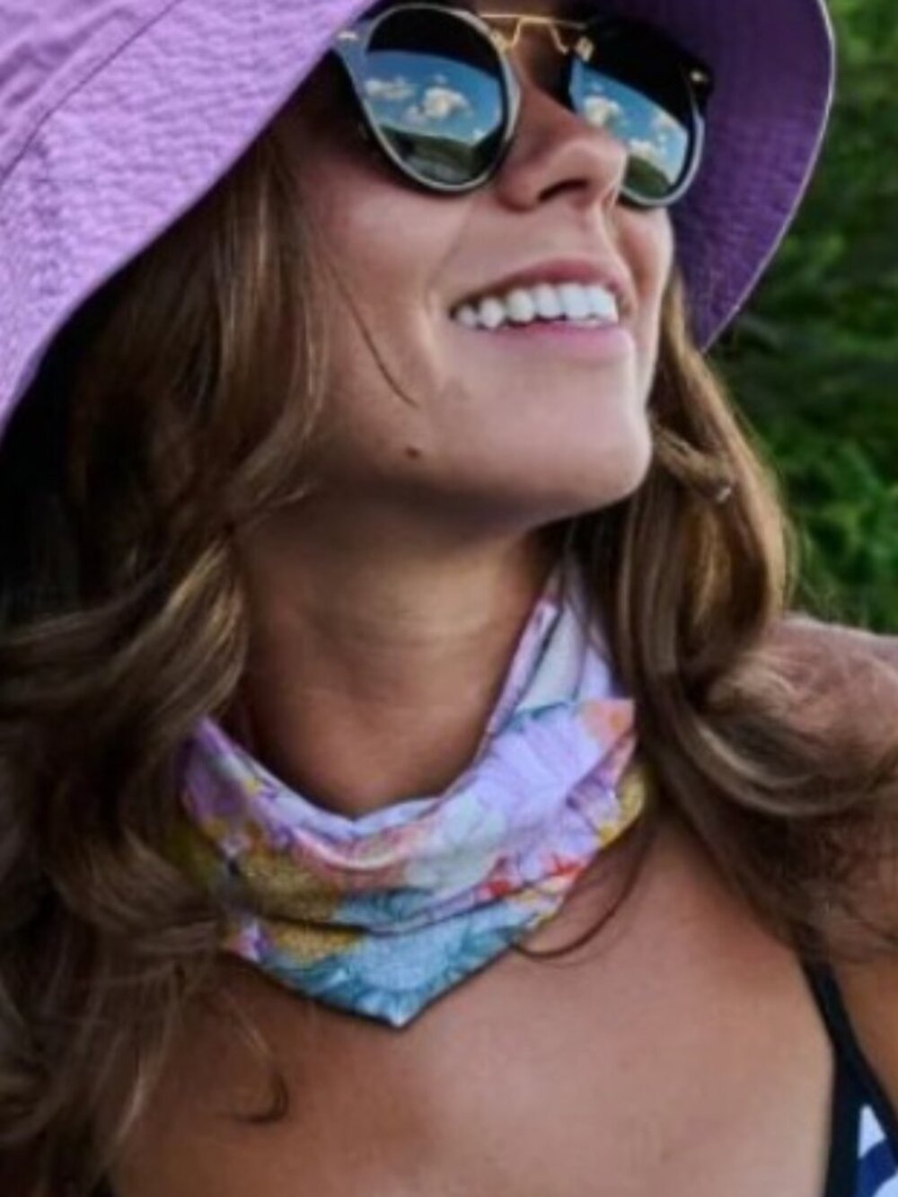 Turtle Fur Comfort Ice Multi-Functional Neck + more Tube Flowers